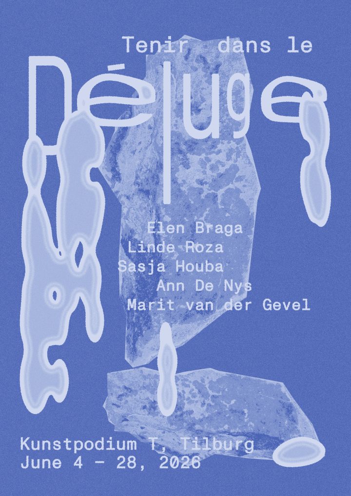 Deluge poster blauw 1
